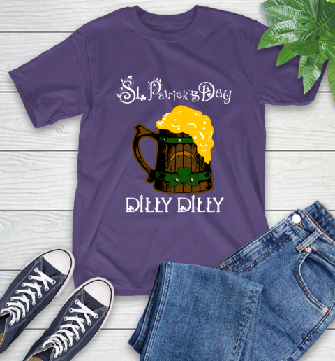 NFL San Diego Chargers St Patrick's Day Dilly Dilly Beer Football Sports T-Shirt 5