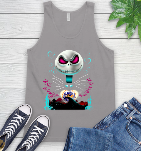 MLB New York Mets Jack Skellington Sally The Nightmare Before Christmas Baseball Tank Top 3