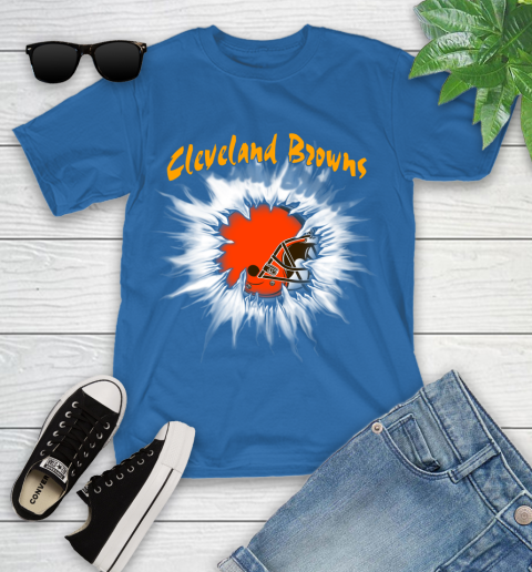 Cleveland Browns NFL Football Adoring Fan Rip Sports Youth T-Shirt 12