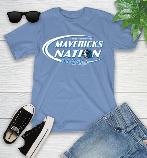 NBA A True Friend Of The Dallas Mavericks Dilly Dilly Basketball Sports Youth T-Shirt 15