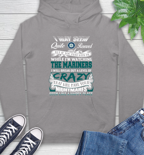 Seattle Mariners MLB Baseball Don't Mess With Me While I'm Watching My Team Hoodie 6