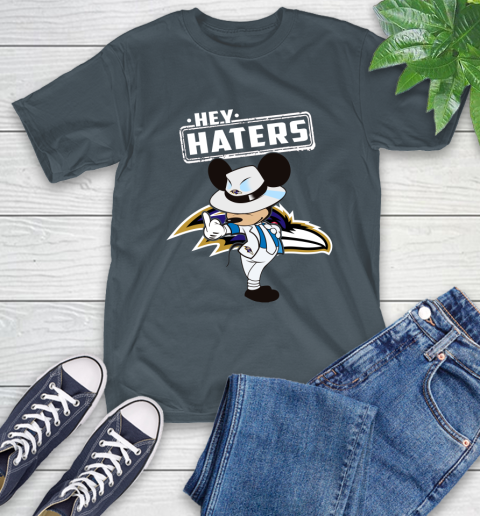 NFL Hey Haters Mickey Football Sports Baltimore Ravens T-Shirt 10