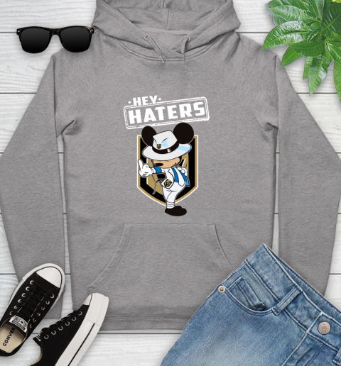 NHL Hey Haters Mickey Hockey Sports Vegas Golden Knights Youth Hoodie 6