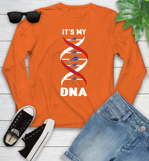 Buffalo Bills NFL Football It's My DNA Sports Youth Long Sleeve 3