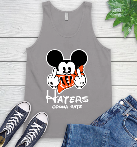 NFL Cincinnati Bengals Haters Gonna Hate Mickey Mouse Disney Football T Shirt_000 Tank Top 3