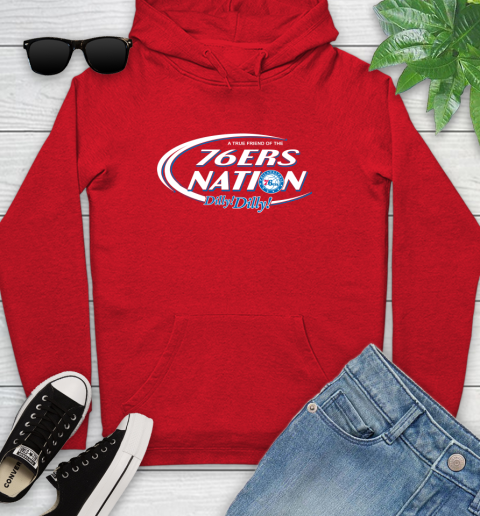 NBA A True Friend Of The Philadelphia 76ers Dilly Dilly Basketball Sports Youth Hoodie 12
