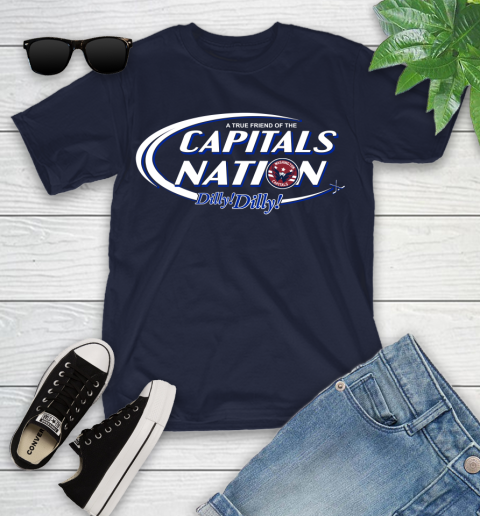 NHL A True Friend Of The Washington Capitals Dilly Dilly Hockey Sports Youth T-Shirt 2