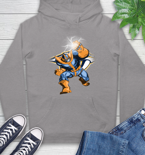 Nashville Predators NHL Hockey Thanos Avengers Infinity War Marvel Hoodie 6