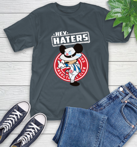 NBA Hey Haters Mickey Basketball Sports Atlanta Hawks T-Shirt 10