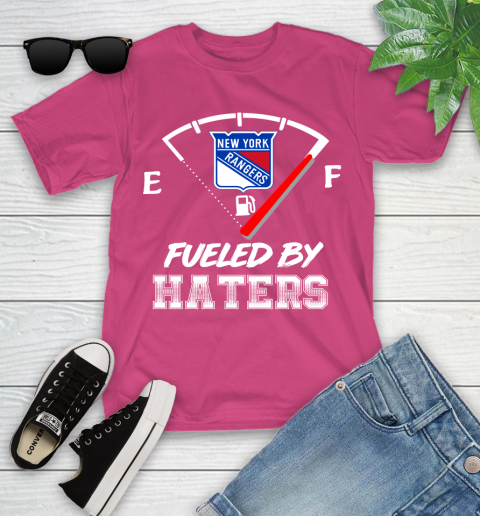 New York Rangers NHL Hockey Fueled By Haters Sports Youth T-Shirt 11