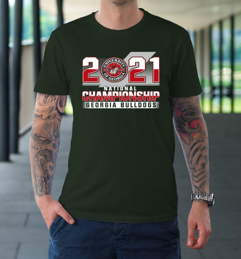 Georgia Bulldogs Championships 2021 T-Shirt 3
