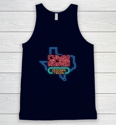 Cyber Rodeo Shirt Elon Musk Giga Texas Tesla Event Tank Top 2