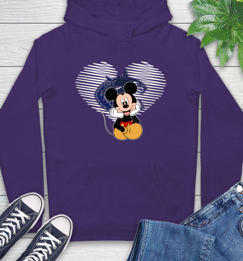NHL Vancouver Canucks The Heart Mickey Mouse Disney Hockey Hoodie 5