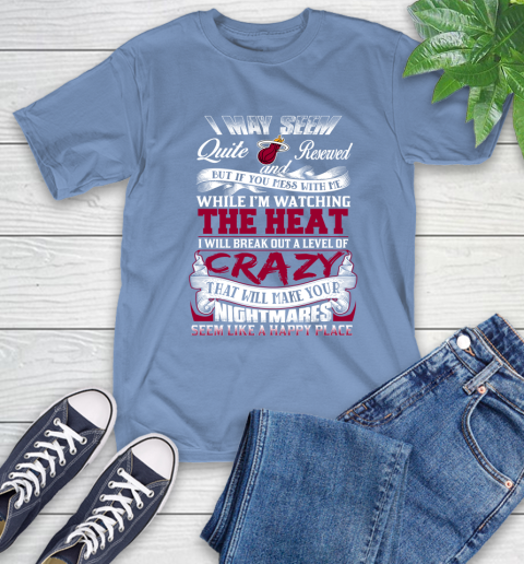 Miami Heat NBA Basketball Don't Mess With Me While I'm Watching My Team T-Shirt 13 Miami Heat NBA Basketball Don't Mess With Me While I'm Watching My Team T-Shirt - Image 13