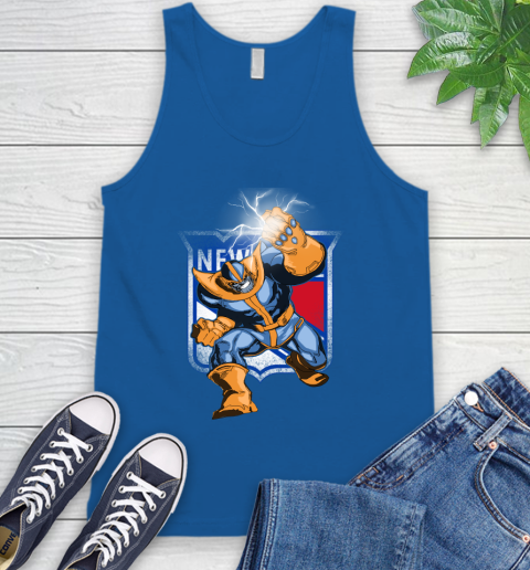 New York Rangers NHL Hockey Thanos Avengers Infinity War Marvel Tank Top 4