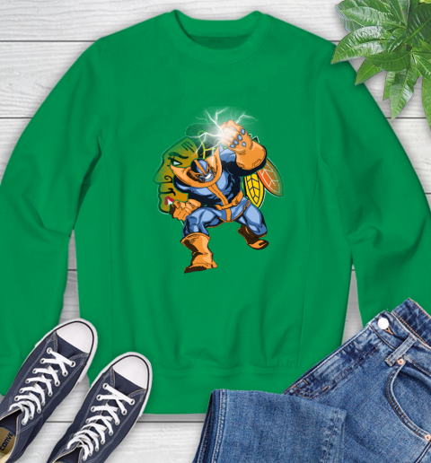 Chicago Blackhawks NHL Hockey Thanos Avengers Infinity War Marvel Sweatshirt 7