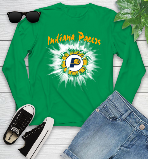 Indiana Pacers NBA Basketball Rip Sports Youth Long Sleeve 7
