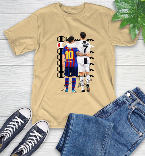 Champion Ronaldo and Messi Signatures T-Shirt 18