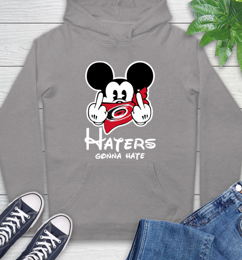 NHL Carolina Hurricanes Haters Gonna Hate Mickey Mouse Disney Hockey T Shirt Hoodie 6