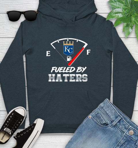 Kansas City Royals MLB Baseball Fueled By Haters Sports Youth Hoodie 10