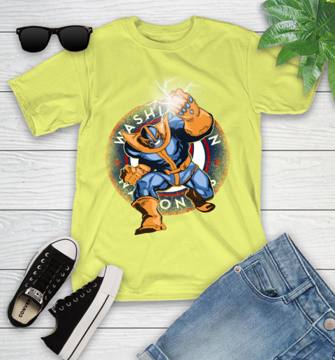 Washington Nationals MLB Baseball Thanos Avengers Infinity War Marvel Youth T-Shirt 10