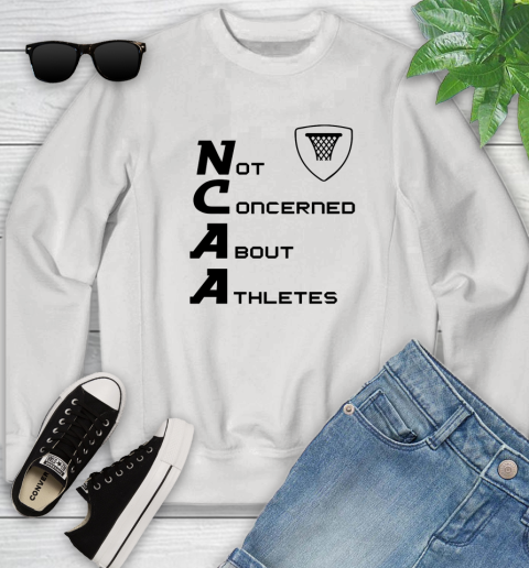 Not Concerned About Athletes Youth Sweatshirt