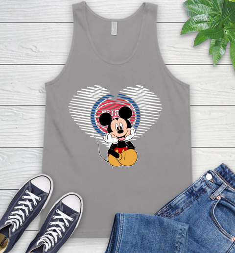 NBA Detroit Pistons The Heart Mickey Mouse Disney Basketball Tank Top 3
