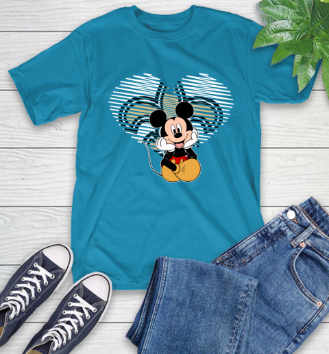 NFL New Orleans Saints The Heart Mickey Mouse Disney Football T Shirt_000 T-Shirt 9