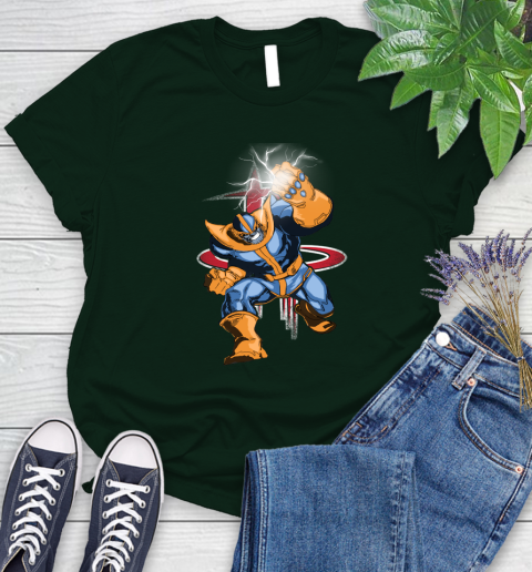 Houston Rockets NBA Basketball Thanos Avengers Infinity War Marvel Women's T-Shirt 6