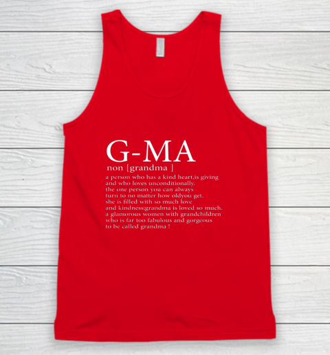 G Ma Definition Grandma Mother's Day Tank Top 4