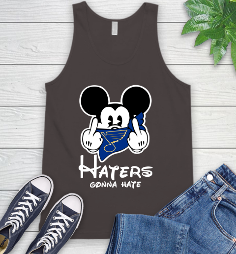 NHL St.Louis Blues Haters Gonna Hate Mickey Mouse Disney Hockey T Shirt Tank Top 6