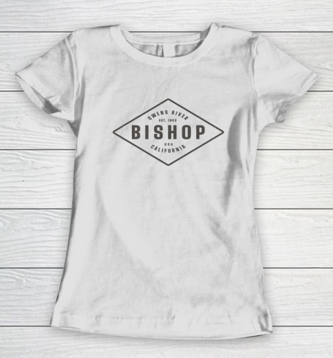 Rock Climbing Area Shirt Bishop California Souvenir Women's T-Shirt
