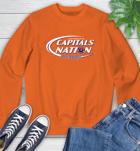 NHL A True Friend Of The Washington Capitals Dilly Dilly Hockey Sports Sweatshirt 3