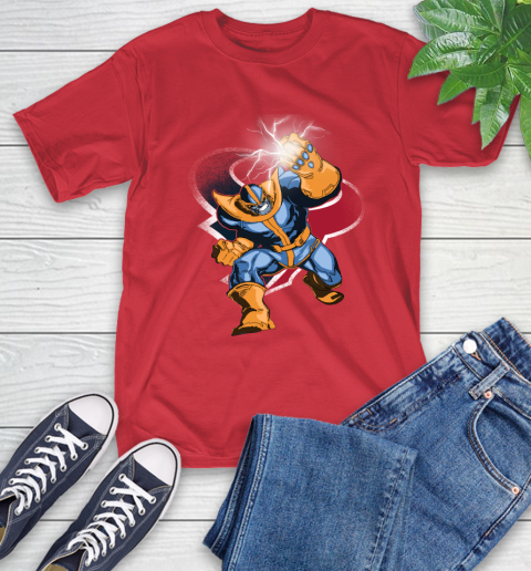 Houston Texans NFL Football Thanos Avengers Infinity War Marvel T-Shirt 11