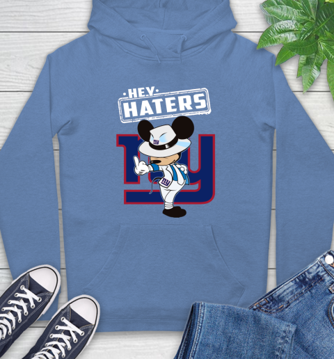 NFL Hey Haters Mickey Football Sports New York Giants Hoodie 11