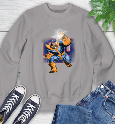 New York Giants NFL Football Thanos Avengers Infinity War Marvel Sweatshirt 5