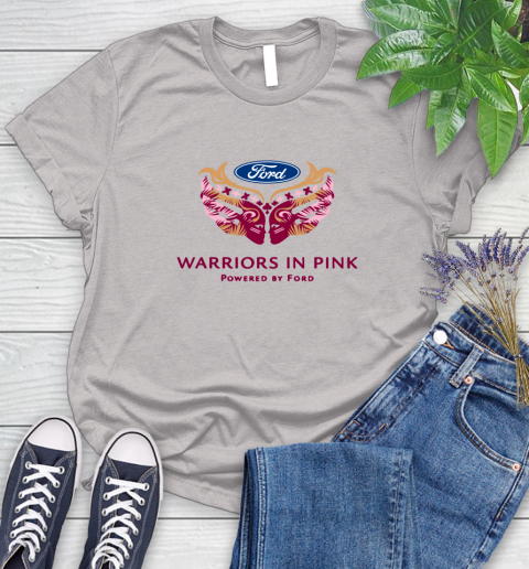 Ford cares warriors in pink Women's T-Shirt 10