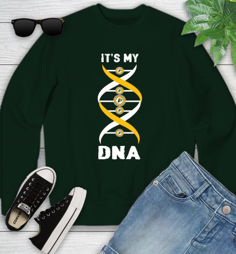 Indiana Pacers NBA Basketball It's My DNA Sports Youth Sweatshirt 9