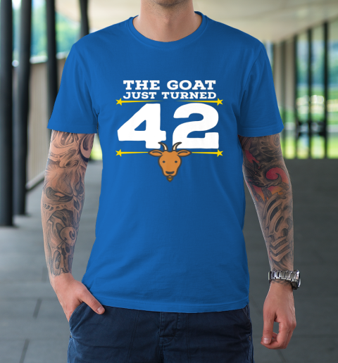 The Goat Just Turned 42 42nd Birthday Goat T-Shirt 7