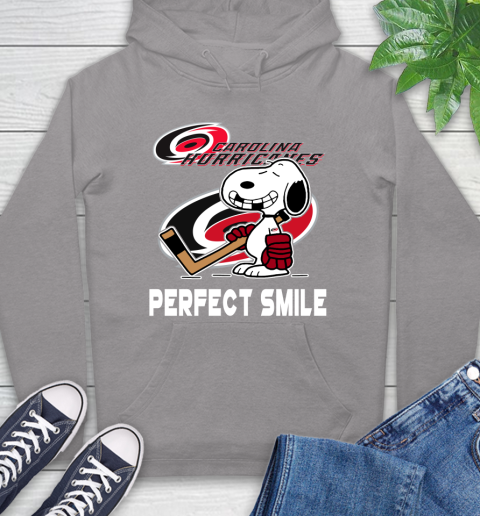 NHL Carolina Hurricanes Snoopy Perfect Smile The Peanuts Movie Hockey T Shirt Hoodie 6