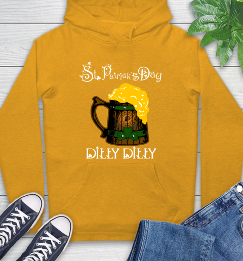 NBA Indiana Pacers St Patrick's Day Dilly Dilly Beer Basketball Sports Hoodie 2