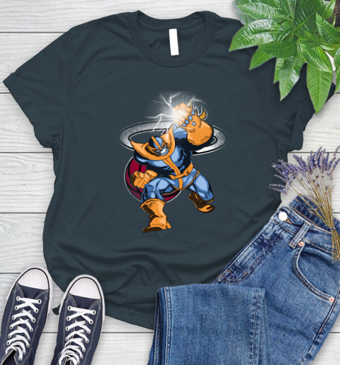 Miami Heat NBA Basketball Thanos Avengers Infinity War Marvel Women's T-Shirt 11