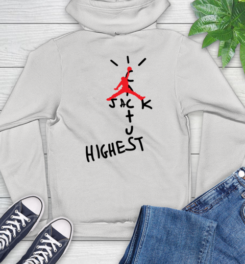 Travis Scott Cactus Jack Jordan Highest Hoodie Tee For Sports