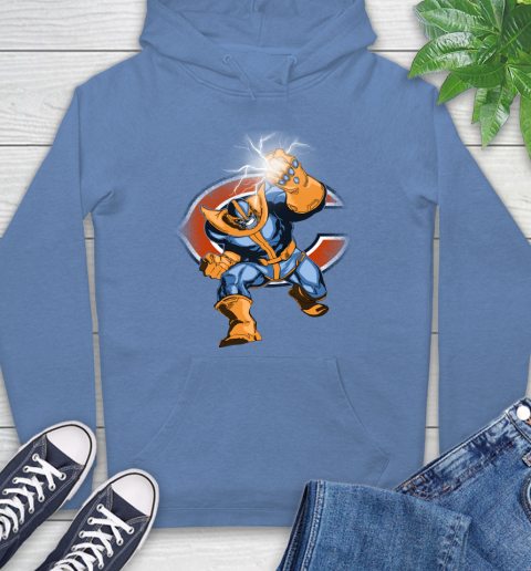 Chicago Bears NFL Football Thanos Avengers Infinity War Marvel Hoodie 11