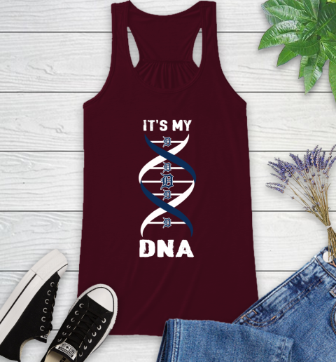 Detroit Tigers MLB Baseball It's My DNA Sports Racerback Tank 2