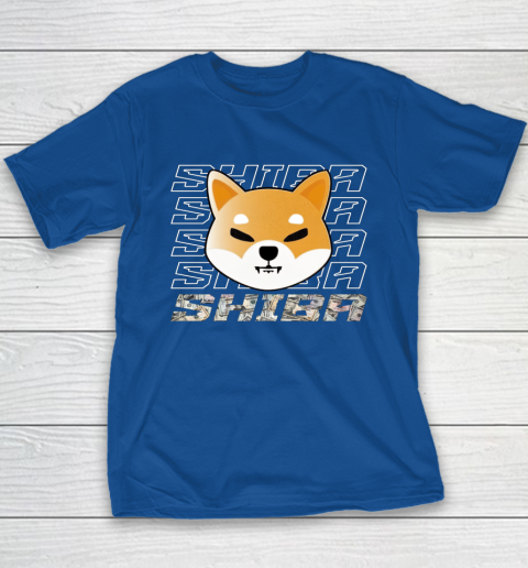Shiba Coin Cryptocurrency SHIB Token Hoder Youth T-Shirt 15