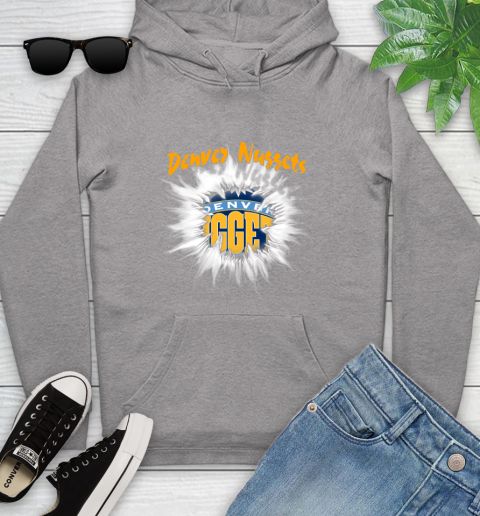 Denver Nuggets NBA Basketball Rip Sports Youth Hoodie 6