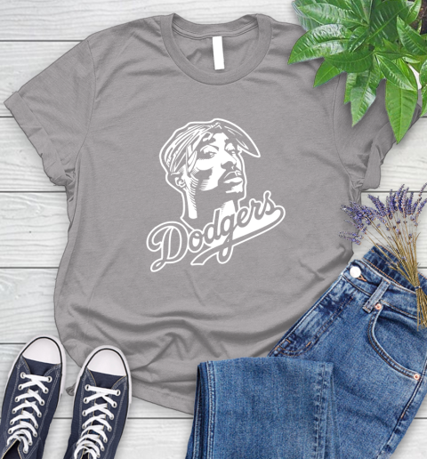 Tupac Dodgers Women's T-Shirt 5