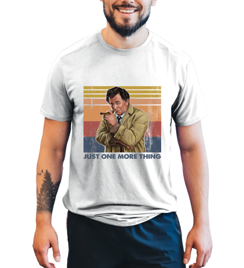 Columbo Vintage T Shirt, Columbo Tshirt, Just One More Thing T Shirt