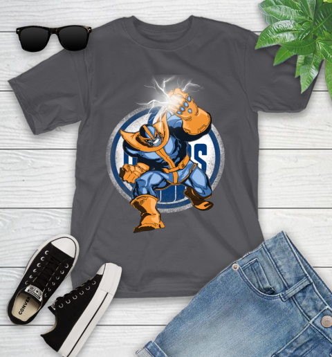 Edmonton Oilers NHL Hockey Thanos Avengers Infinity War Marvel Youth T-Shirt 6